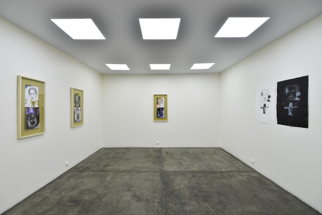 چیدمان آثار نقاش معاصر شیده تامی در گالری اُ