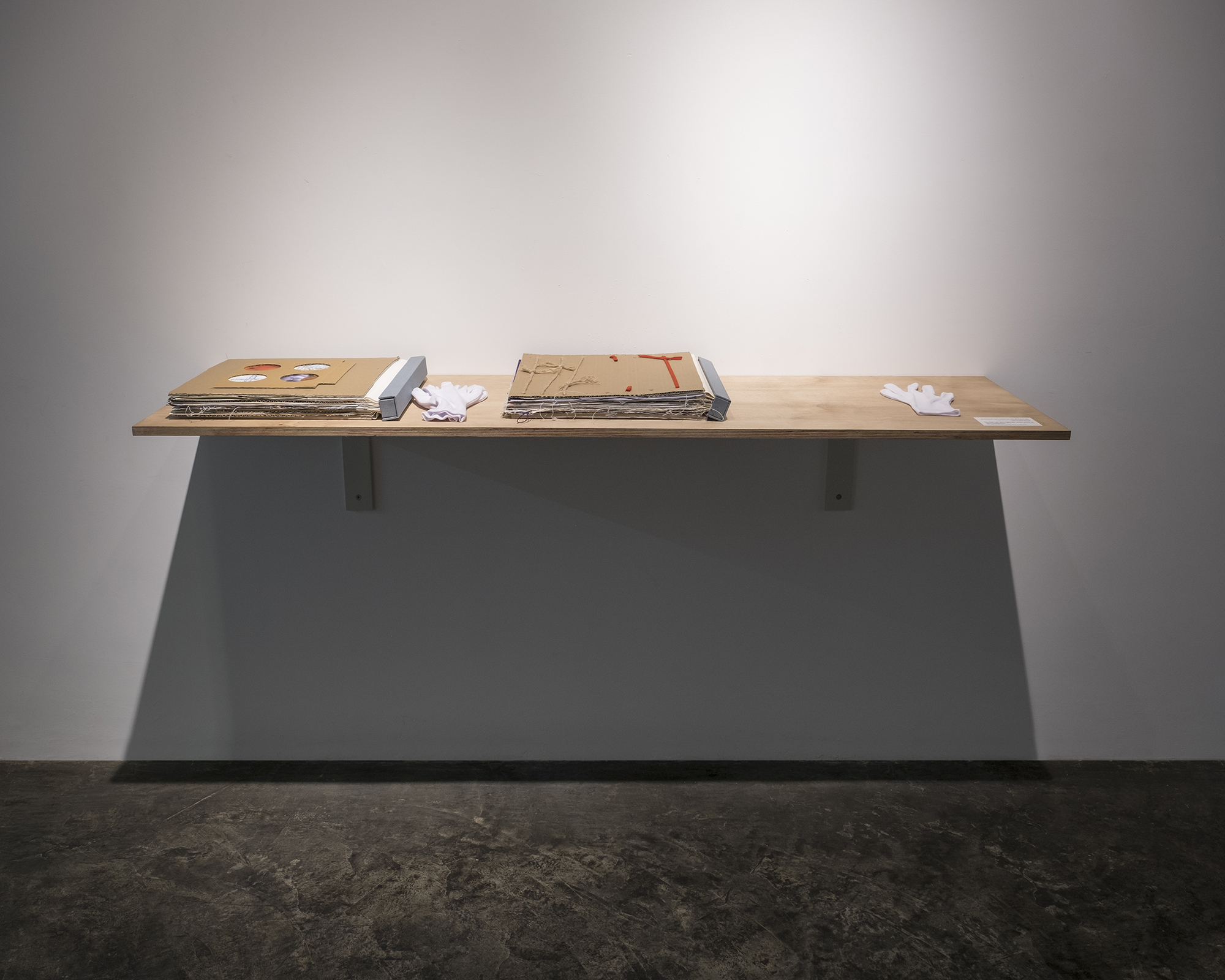 چیدمان آثار نقاش معاصر شیده تامی در گالری اُ