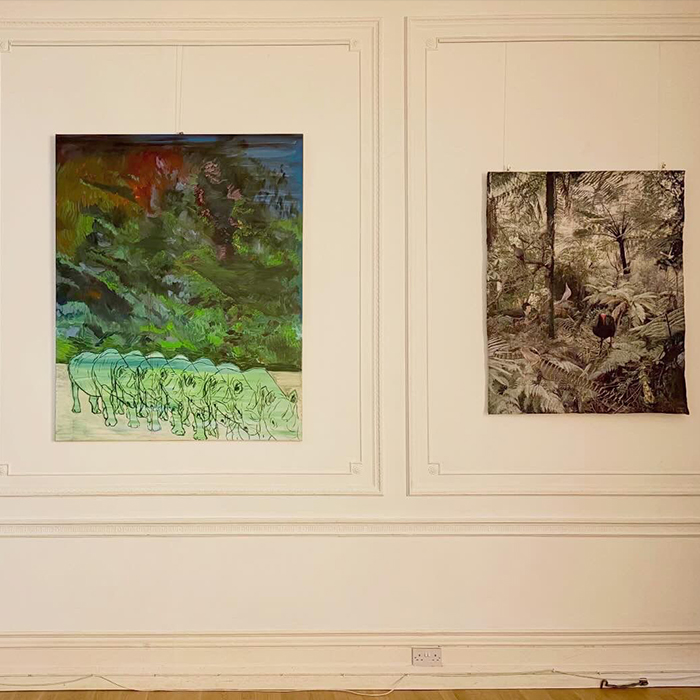 Donya Aalipour at "Touch Nature"